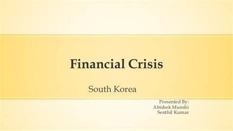 A Crise Financeira Asiática de 1997: Impacto devastador do neoliberalismo e as consequências para a Coreia do Sul